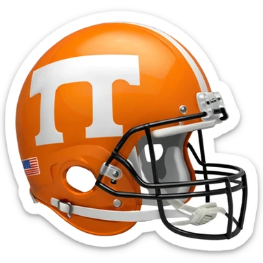 Tennessee football helmet sticker