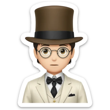 kaito kid in conan sticker