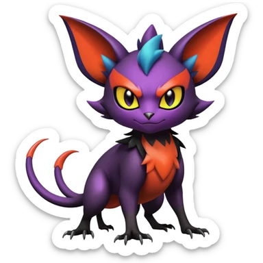 Noibat-Noivern-Litten-Hybrid sticker