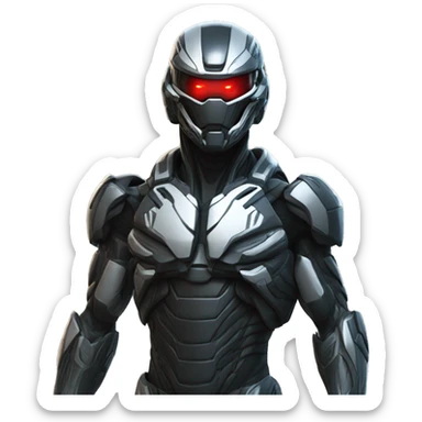 crysis with nano suit sticker