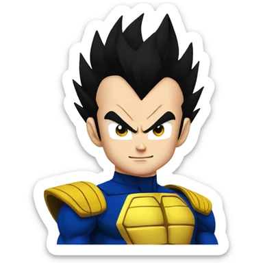 Vegeta sticker