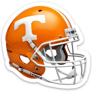 Tennessee volunteers helmet sticker