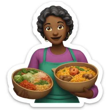 Mom with a pula sticker