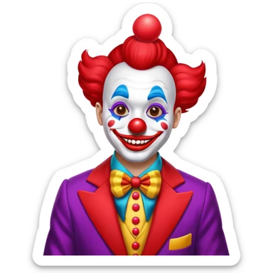 Plim plim el payaso  sticker
