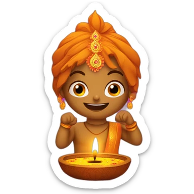 happy diwali wishes by surendra template sticker