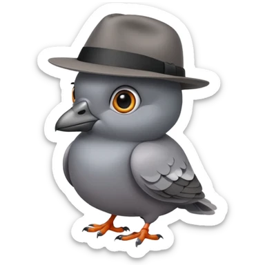 pidgeon spy sticker