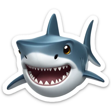 Shark sticker