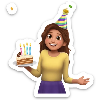 Happy birthday my bff sticker