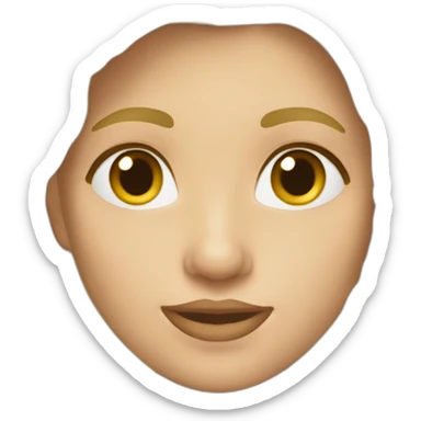 Une jolie blonde qui fais un Proute sticker