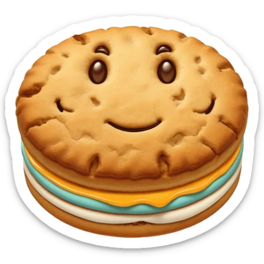 biscuit cookie sticker