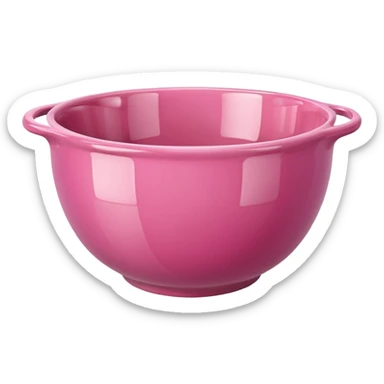 pink Mixing bowl sticker