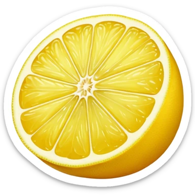 lemon wedge
 sticker