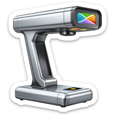 security mall metal scanner sticker