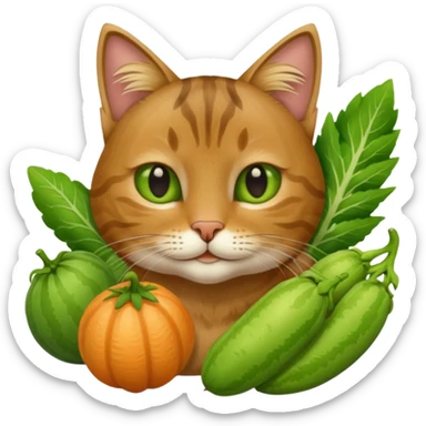 greengrocer's animal sticker