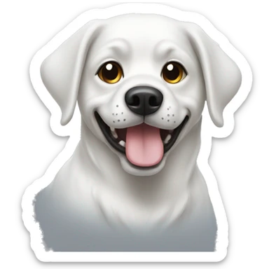 My dog ghost  sticker