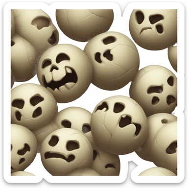 balls League of legends Yorick sticker