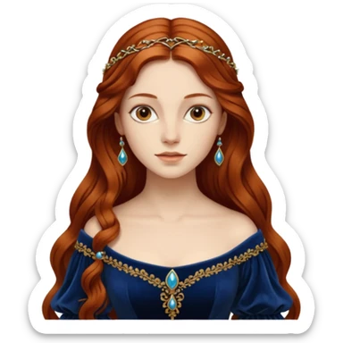 Renaissance woman sticker