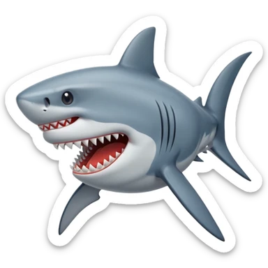 Köpek balığı sticker