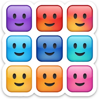 Social media sample post sticker sticker