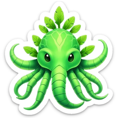  exotic tropical cyber-Litten-Trapinch-Linoone-Noibat-Fakémon-Pokémon-Vernid-creature sticker