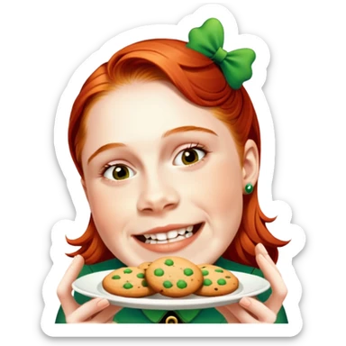 Irish Cookie sticker