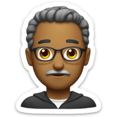 Judging look  sticker