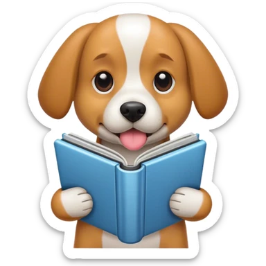 Dog with mag sticker