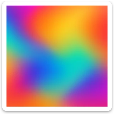 abstract mesh gradient sticker