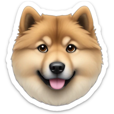 Eurasier chiot sticker