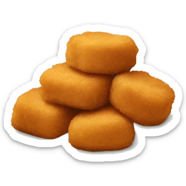 Chick fil a nuggets sticker