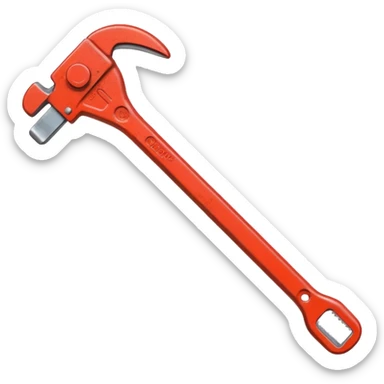 pipe wrench sticker
