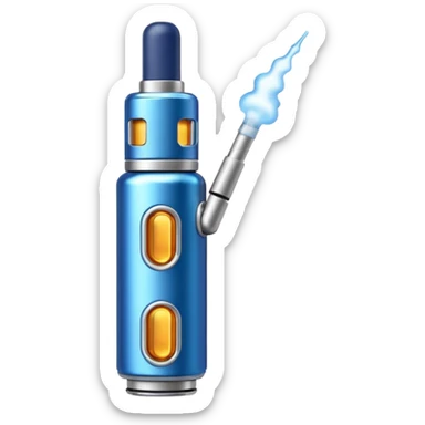 Make a vape emoji sticker