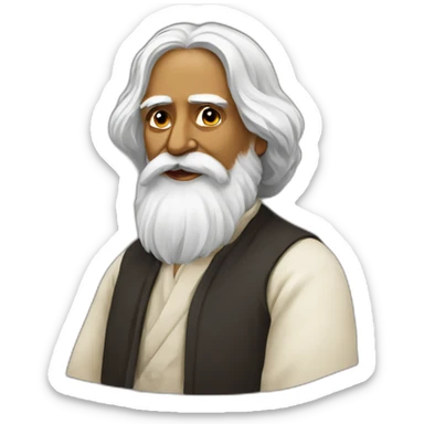Rabindranath tagore sticker