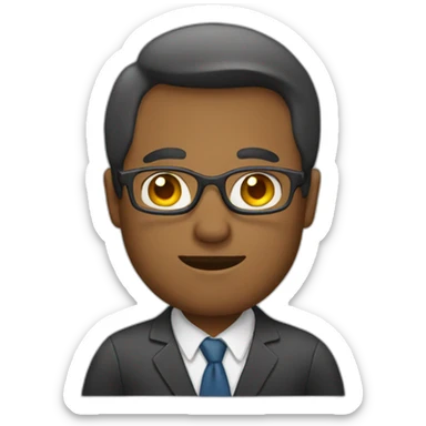 person that goes to office emoji sticker