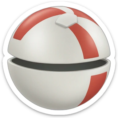 Poké ball sticker