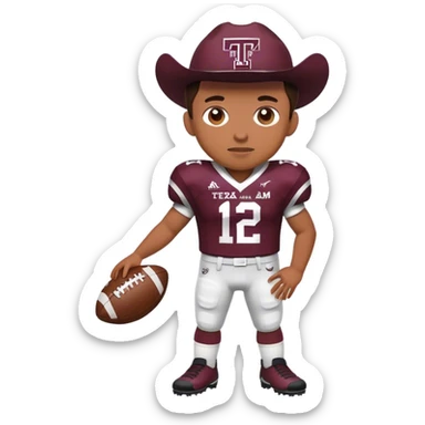 Texas A&M football  sticker
