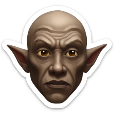 hyperrealist sith jedi in world of warcraft sticker