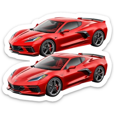 Corvette c8 sticker