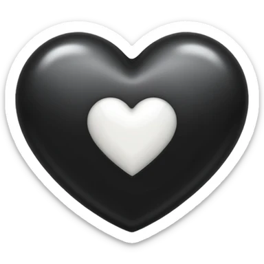 🤍🖤 sticker