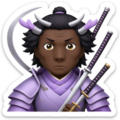 Gentle Samurai sticker