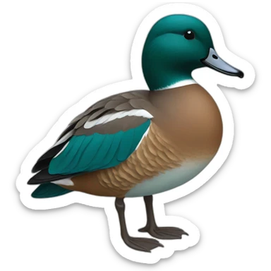 Blue Wing Teal sticker