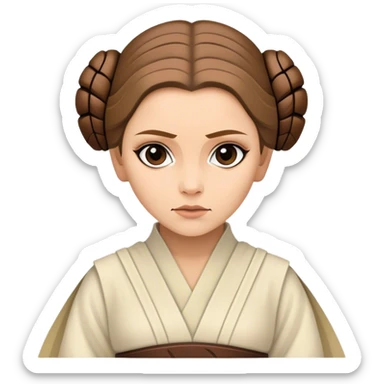 Padawan Leia sticker