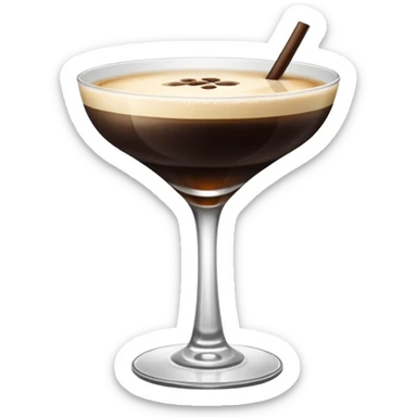 Espresso martini sticker