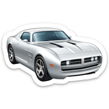 Supercharge car sticker