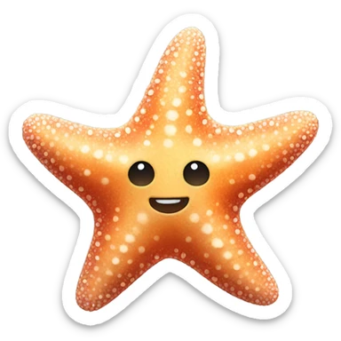 Starfish sticker