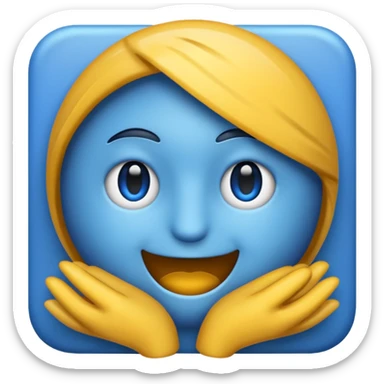 emoji q te pongo en lo q escribo has lo azul✅️ sticker