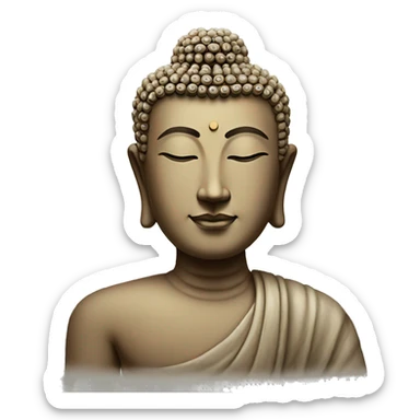 Buddha sticker