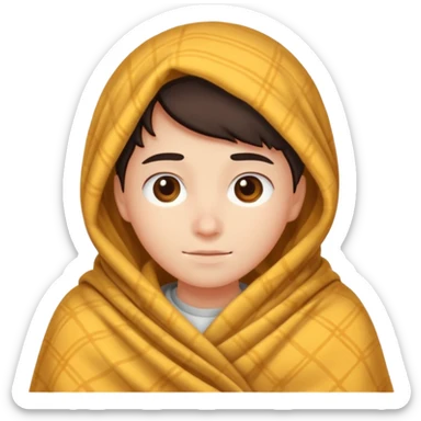 Under the blanket sticker