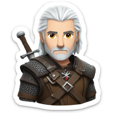 Geralt of Rivia sticker