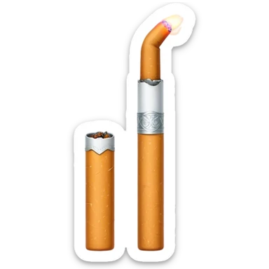 Neon sigaret  sticker